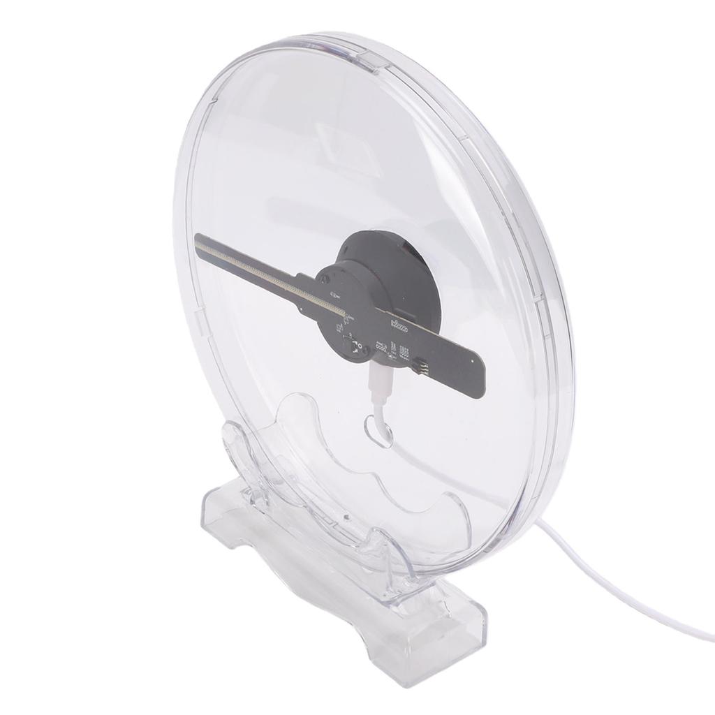 3D-Hologramm-Ventilator mit Abdeckung Desktop WiFi Holografischer Projektor Werbemaschine für kommerzielle Displays Eingebaut