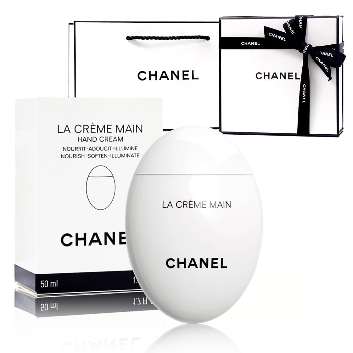 

CHANEL La Main Texture Douce Hand Cream 50ml Birthday Gift with Shopper [Renewal] Crème