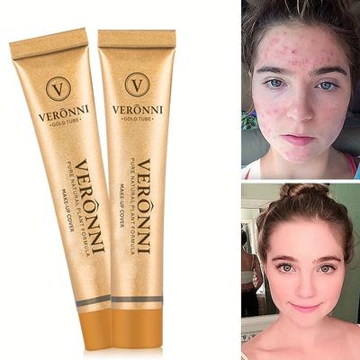 Full Coverage Bottled Concealer Cream for Dark Circles, Blemishes and Freckles - 30ml