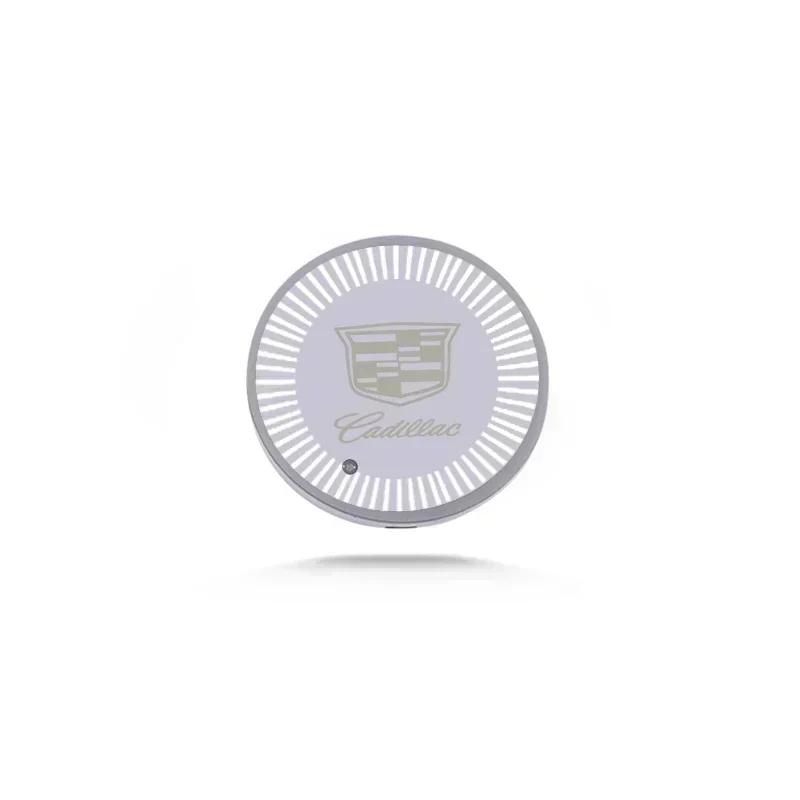 LED Auto Getränkehalter Matte USB Lade Untersetzer für Cadillac ATS CTS DTS STS SLS XLR BLS Escalade CT6 Innenlicht Matte