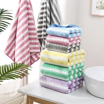 Coral Velvet Bath Towel Absorbent And Fast Drying, Quick Cleaning Bathroom And Home Decor Gifts, Wash Cloths