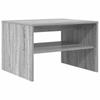 Coffee Table Grey Sonoma 60 X 50 X 40 Cm Particleboard