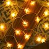 Starry Sky String Lights: Star, Night Market, & Camping Décor - Colorful Flashing Decorative Atmosphere Lights