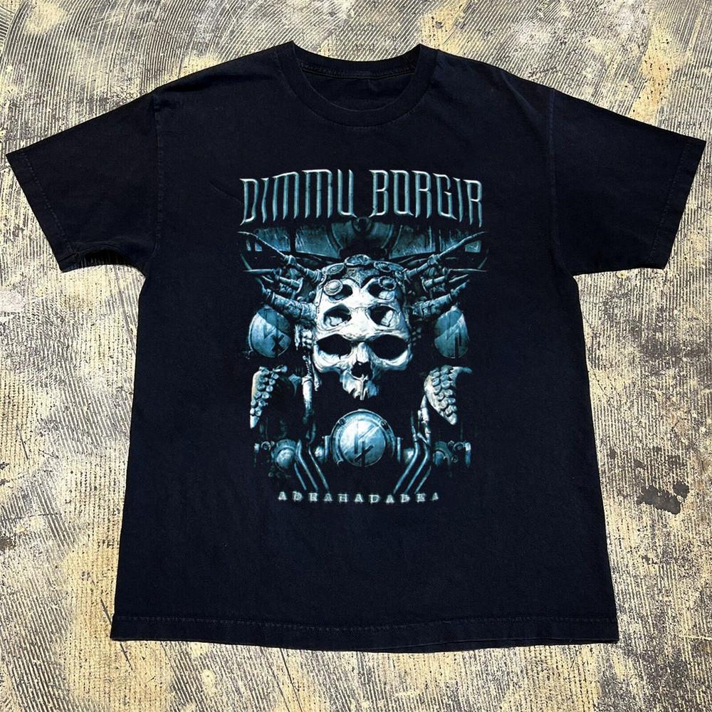 Dimmu Borgir Abrahadabra Футболка с коротким рукавом Подарок для фаната Черная Все размеры Унисекс XL
