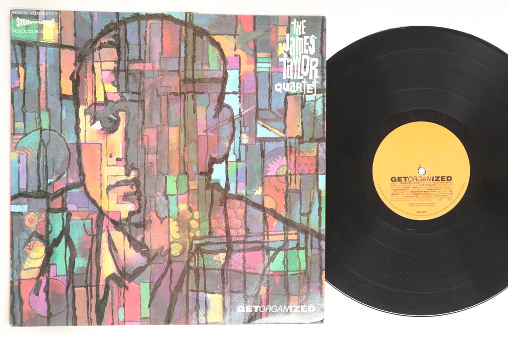LP Record JAMES TAYLOR - Get Organized 8394051 POLY DOR 1989 UK Jazz Used