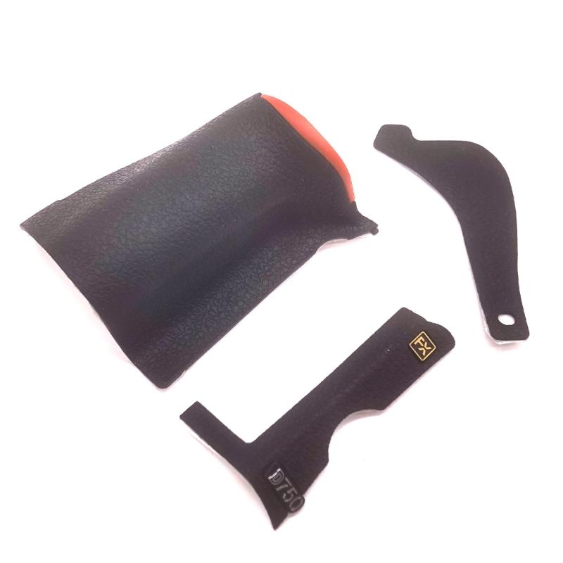 New Grip Rubber Cover Side Set For D750 DSLR Camera Slip Resistant And Durability PU+ABS Camera Part 5Pieces Set