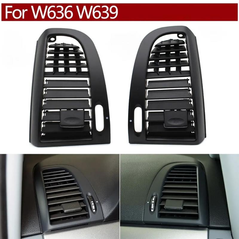 Front Vent Grill Panel Left / Right Vent Grill Outlet Cover Trim for Vito Viano W636 W639 Auto Accessory