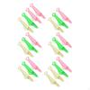 20 Pieces Fishing Type Pin Threader Sewing Machine for Hand Household Apparel