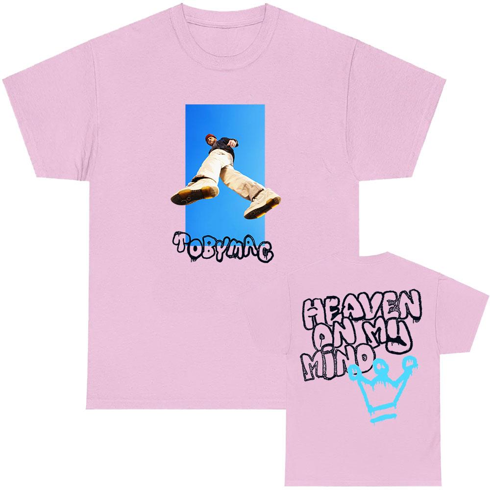 TOBYMAC Heaven on My Mind Tee Unisex Streetwear Singer Fashion Graphic Printing T-shirt Short Sleeve Cotton T Shirt
