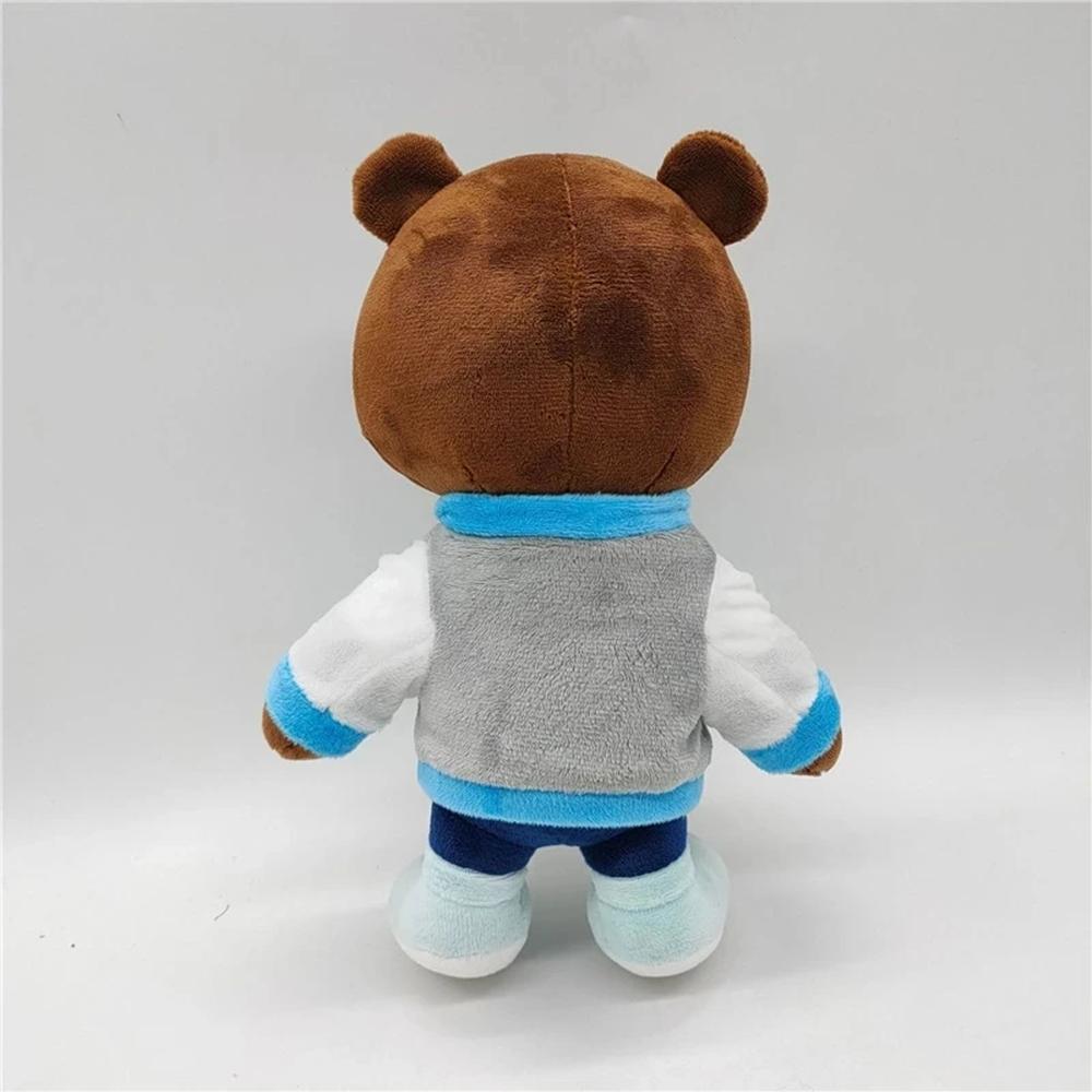 Kawaii Kanye Dropout Bear Orsacchiotto Peluche Giocattoli Kanye West Diploma Morbido Riempito Decorazione Stanza Casa Regalo di Compleanno