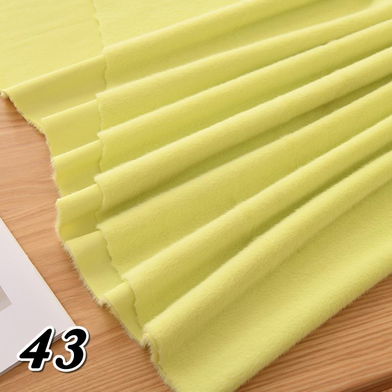 50*40cm Encrypt Imitation Rabbit Fur Fabric Thicken Plush Counter Background Clothing Fabric Handmade DIY Sewing Doll Fabric