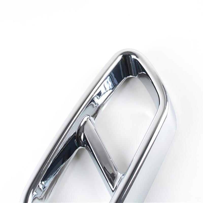 For Mercedes Benz C Class W206   Car Rear Tail Throat Muffler Decoration Frame Exhaust Pipe Sticker Exterior Accessories