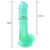 Dildo RUNYU Realistic Female Toys Suction Cup Green Male Dick Female Adult Sex Toys for Woman