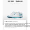 Nike Force 1 Low EasyOn PS Bílá Akvamarínově modrá Dětské tenisky FN0237-107