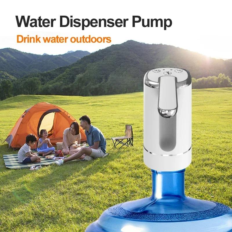USB Electric Water Pump Portable Mini Foldable Automatic for Bottle Household Water Dispenser