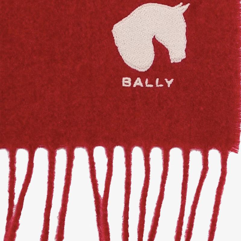 BALLY Unisex Year of the Horse Limited Edition Wool Scarf