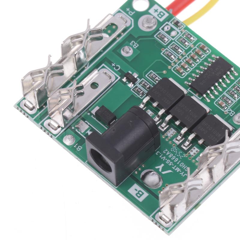 Carcasă Baterie Li-Ion 15X18650 BMS PCB Circuit de Protecție Carcasă Cutie Pentru Baterie Litiu 21V Carcase Priză Intrare DC