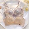 Summer Thin Section of The Bra Underwear Gathered Up To Collect Side Breasts Anti-sagging Bra
