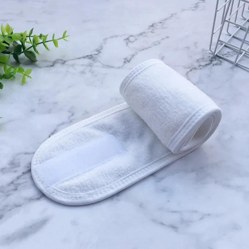 Ayarlanabilir Kafa Bandı Geniş Hairband Yoga Spa Banyo Duş Makyaj Yıkama Yüz Kozmetik Kafa Bandı Kadınlar Bayanlar için Makyaj Aksesuarları