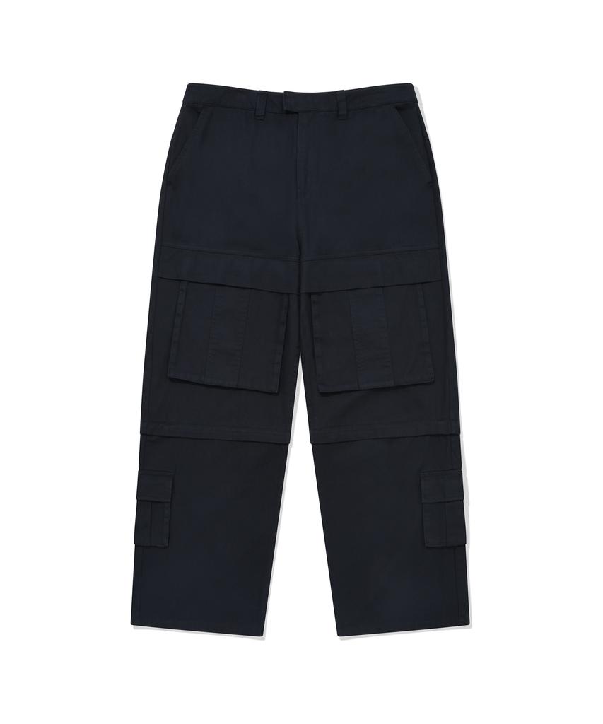 PHYSICAL DEPARTMENT Detachable Big Cargo Pants Navy