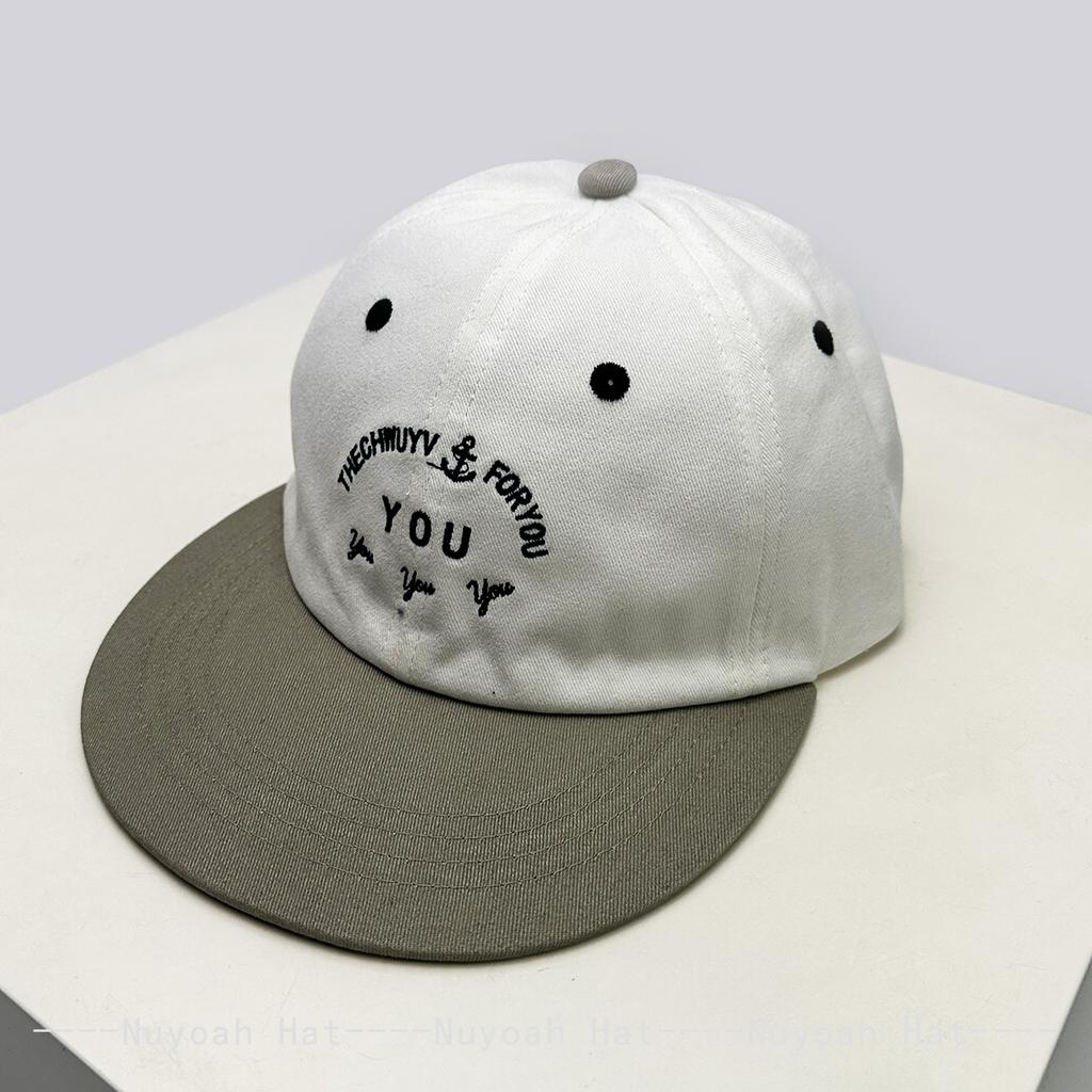 And Women Vintage Embroidered Letter Prints Unicorn Baseball Caps Sun Protection Personalized All-Match Flat Brim Peaked Hats Fashion Korean Style