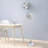 USB Rechargeable Folding Telescopic Floor Fan Mini Summer Mute Silent Student Desktop Table Fan for Office Bedroom Cooler