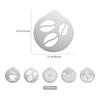 Steel Cappuccino Arts Tools Decoration Coffee Stencil Set Coffeeware Flowers Templates Coffee Mould