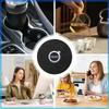 Car Leather Water Coaster Non-Slip Mat Car Bottle Holder Insert Pad For Volvo XC60 XC90 S60 S80 S40 V40 V60 V70 V50 XC70