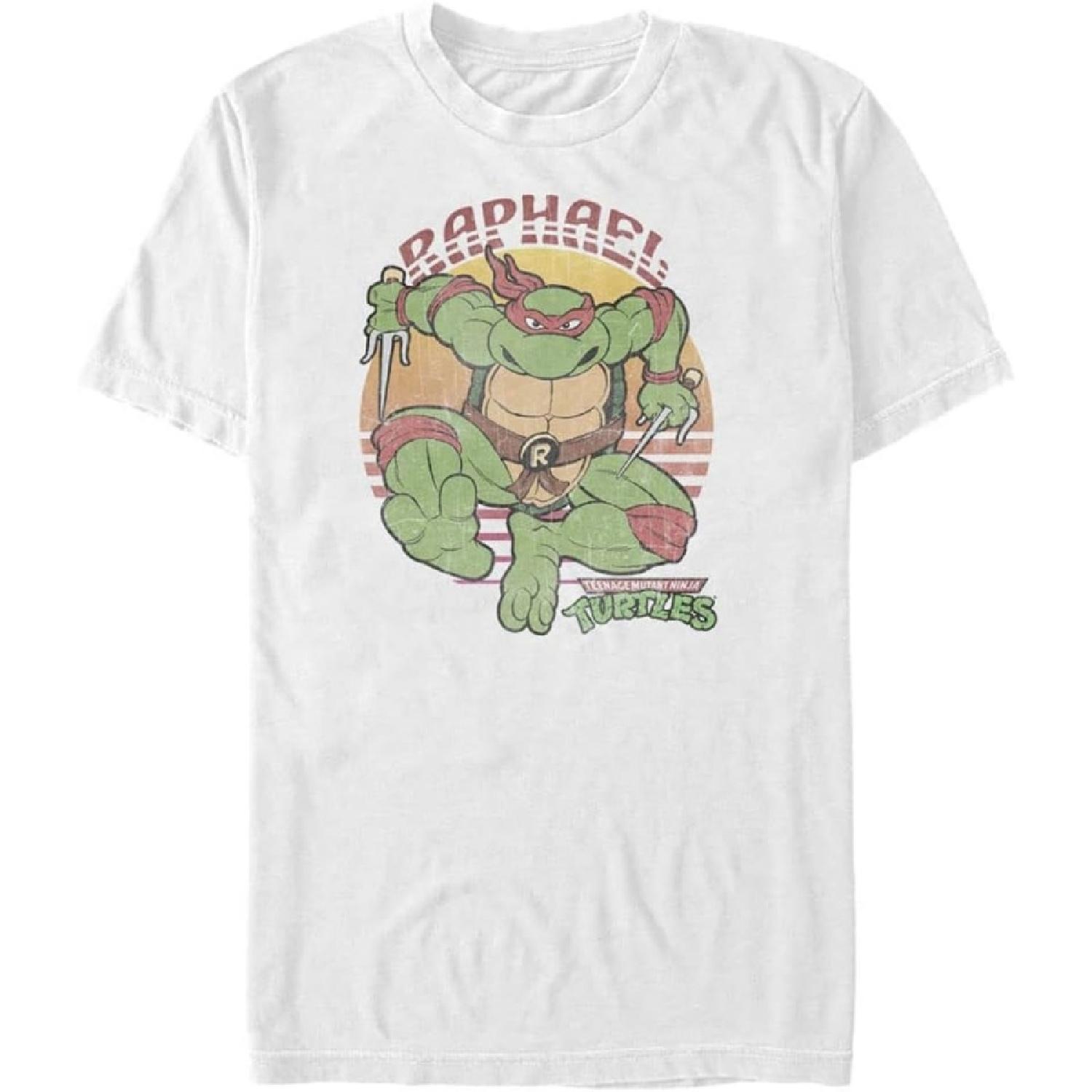 

Nickelodeon Men s Big & Tall Raphael Sun T-Shirt XXXXXL білий