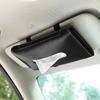 Car Cartoon Tissue Box Hanging Sun Visor Sunroof Drawer Box Creative Car with Tissue Box
