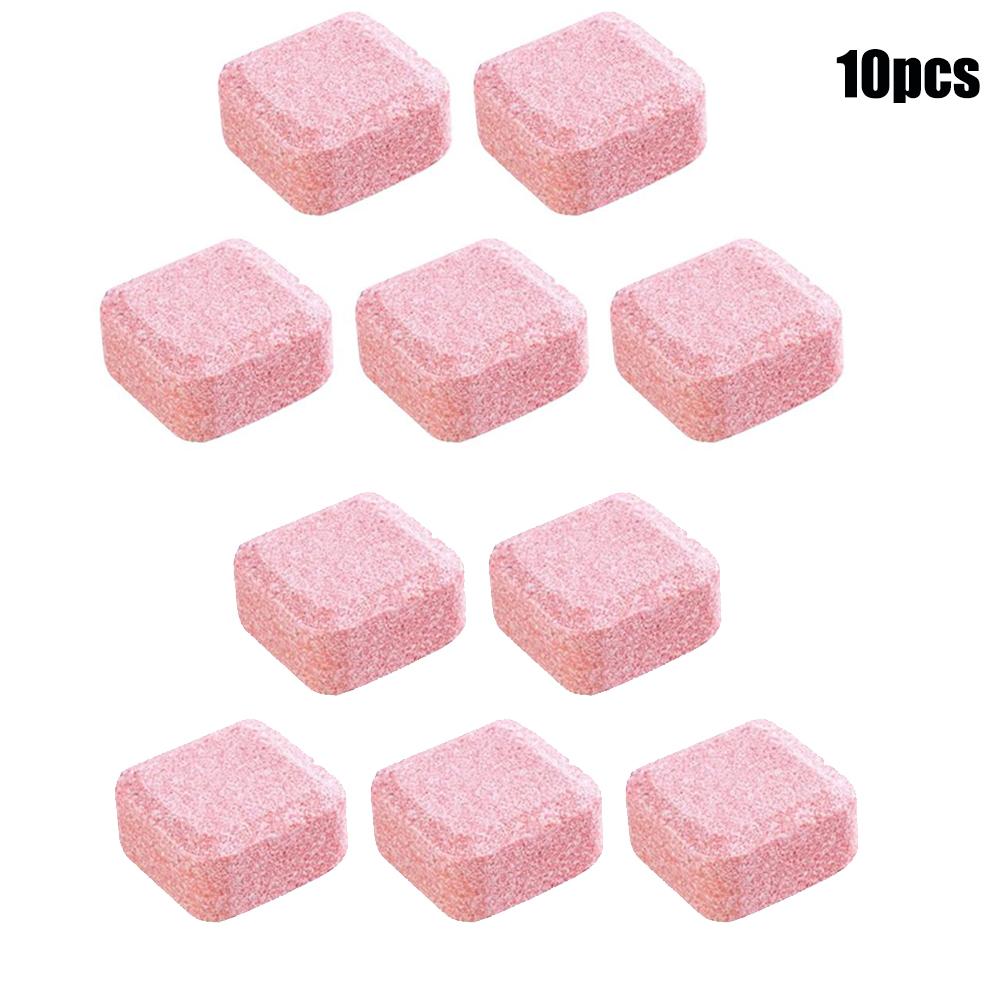 Rosa Automatische Toilettenreiniger-Tabletten, 10/50/100 STÜCK Haushalts-Badreiniger, Brausetablette Entfernt Schnell Urinflecken