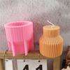 Striped Shape Silicone Candle Molds Soap Making Molds for Epoxy Resin Candle Soap Making Home Decoration Art Craft