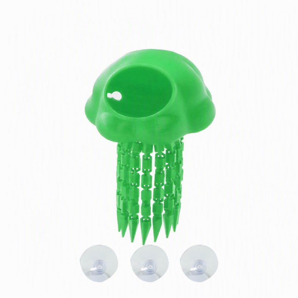 Jellyfish Shape Aquarium Hideout Cave 3D Printed Fish Tank Hiding Cave Betta Fish