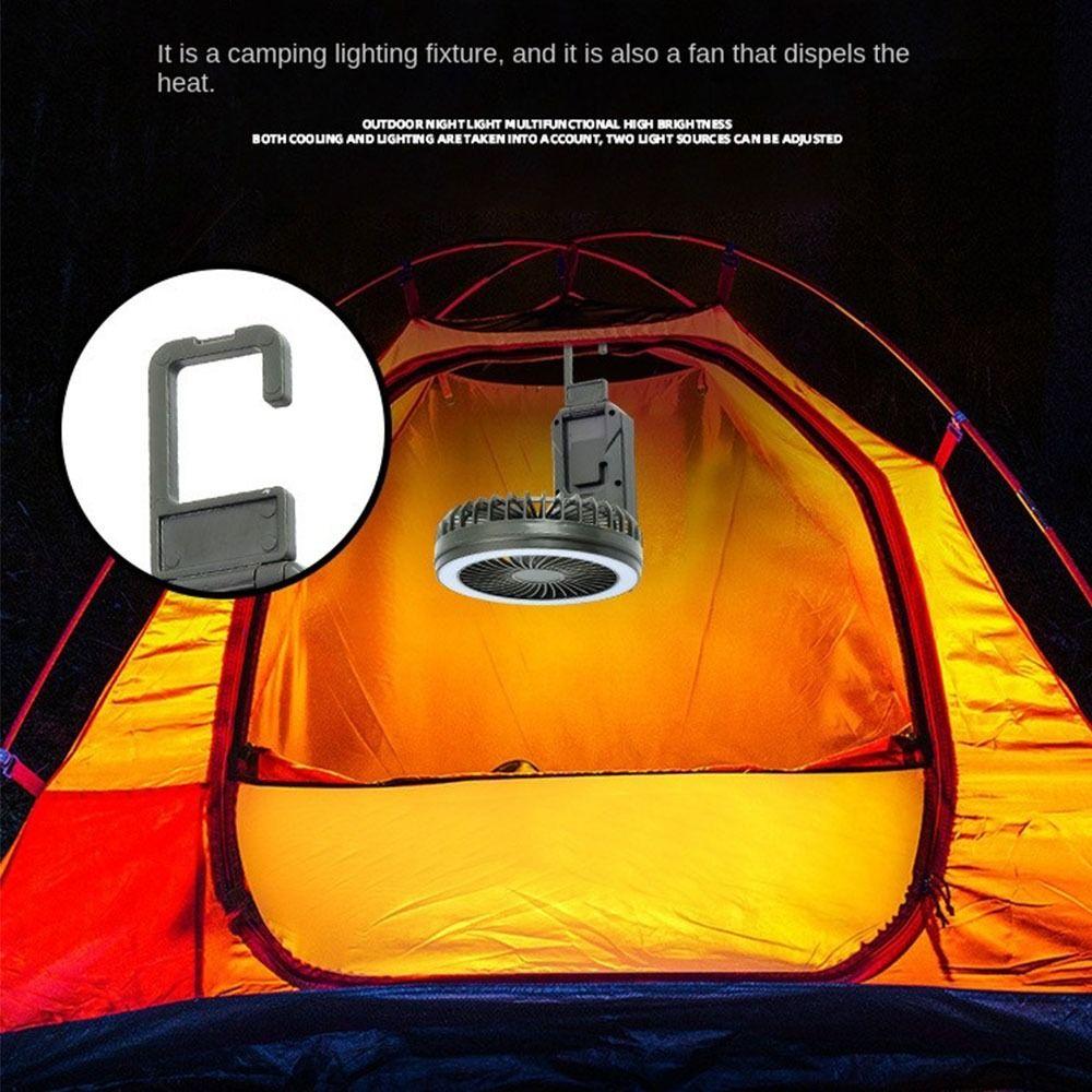 USB Rechargeable Handheld Electric Fan Low Noise Foldable Fan Portable Camping Clip  Fan  Office