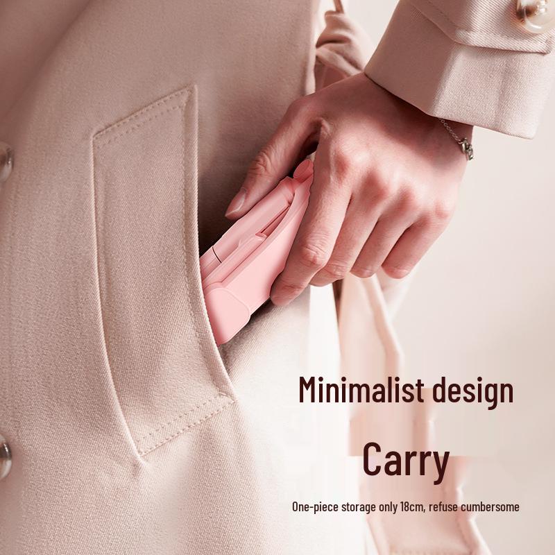 Z5 Lightweight Selfie Stick & Tripod with Bluetooth Remote, 3-Color Fill Light for Travel & Live Streaming.