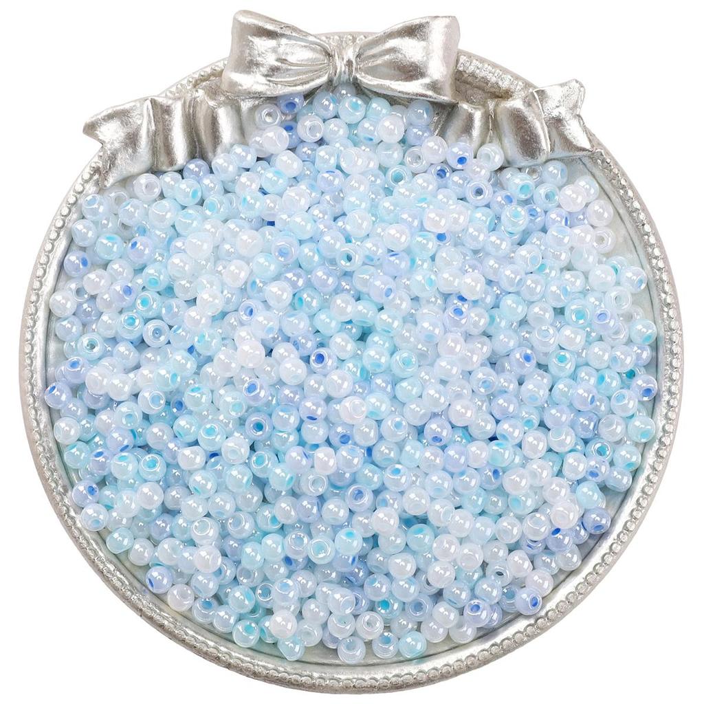 170τμχ Γυάλινες Χάντρες σε Μπουκάλι Μενταγιόν Τσεχικής Υψηλής Ποιότητας Κρεμ Χάντρες Σπόροι Χωριστικές Χάντρες Για Αξεσουάρ Κατασκευής Κοσμημάτων