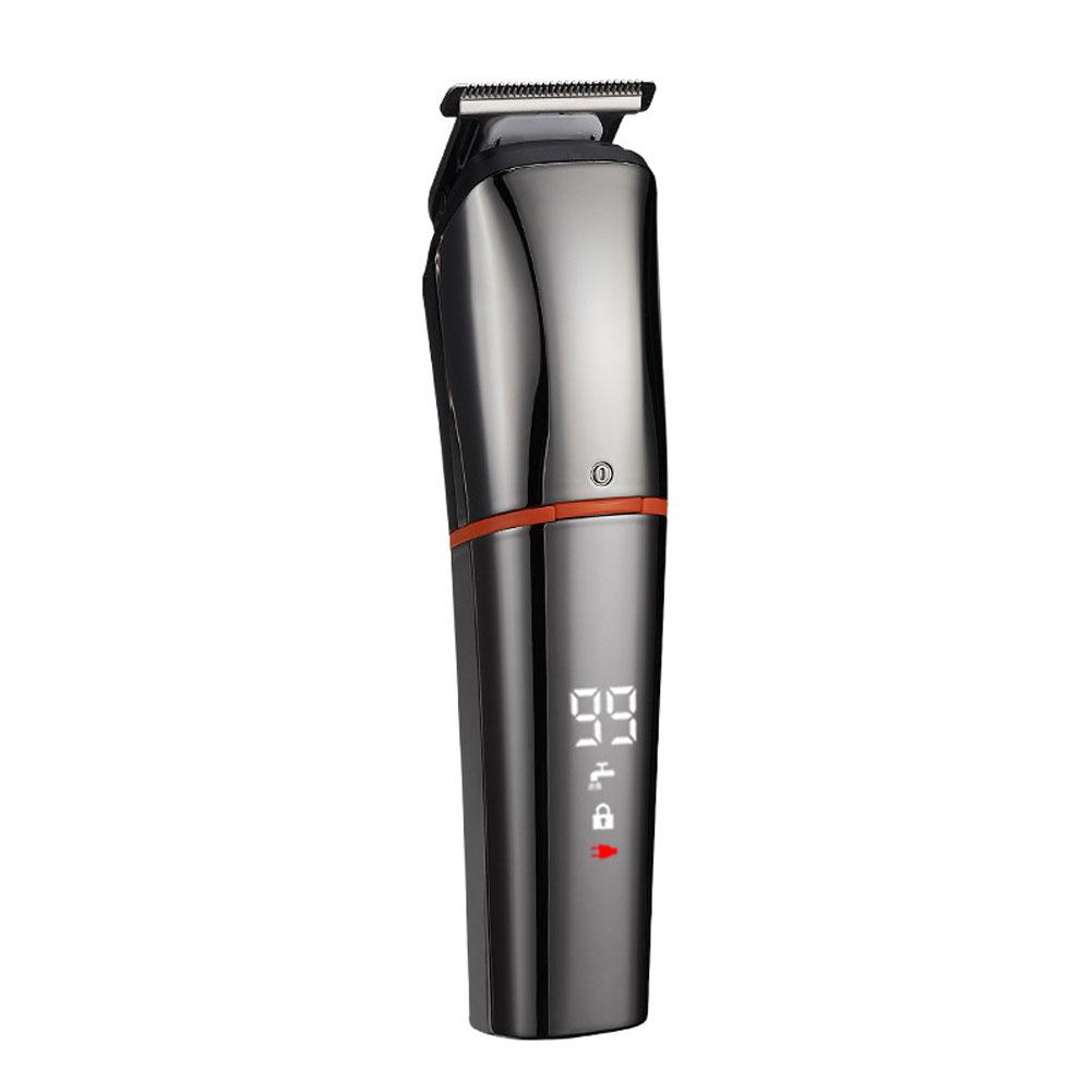 6-in-1 Hair Clipper USB-Rechargeable Professional Men's Barbershop Grooming Kit Household Electric Trimmer for Men