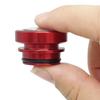 Eject Fire Missiles Button Cover Car Cigarette Lighter Plug Cover Dustproof Waterproof Compass Button Car Cigarette Lighter Plug