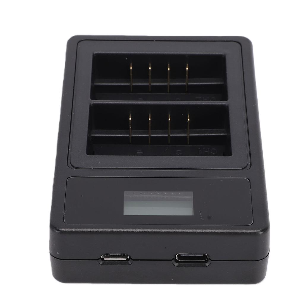 Camera Flash Charger Fit for VB26 VB26B VB30 Battery 5Wx2 Camera Flash Dual Battery Fast Charger with Smart Display