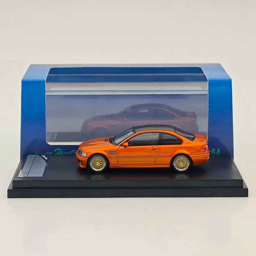 

SW X SH 1/64 E46 M3 Coupe Racing Sports Model Diecast Metal Car Miniature Limited Collection Toy Vehicle Models