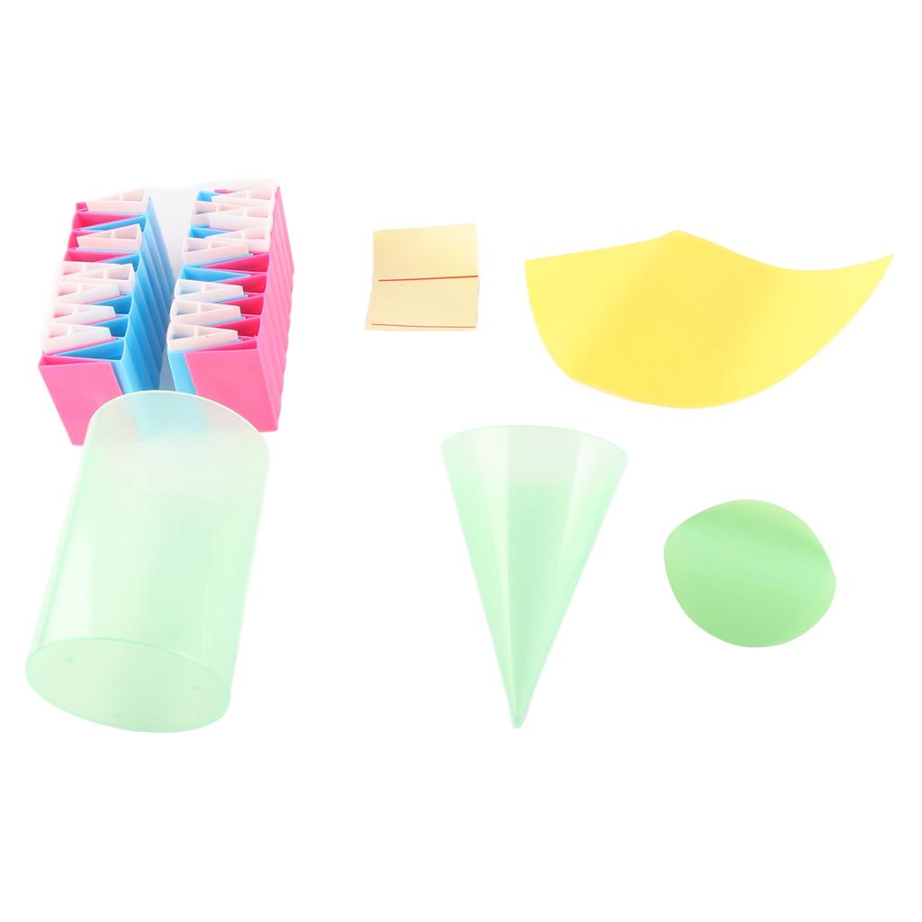 Geometric Shapes Volume Demonstrator Cylindrical Cone Shape Model Teaching Tools