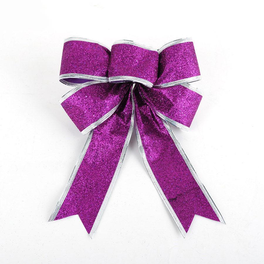 AYOYO  2025 New Christmas Decoration Xmas Tree Ornaments Christmas Colorful Ribbon Bow