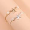 Trendy Gold Silver Color Pearl Star Accessory Anklets for Women New Sexy Beach Chain Anklet Foot Ornament Shoes Barefoot Gifts