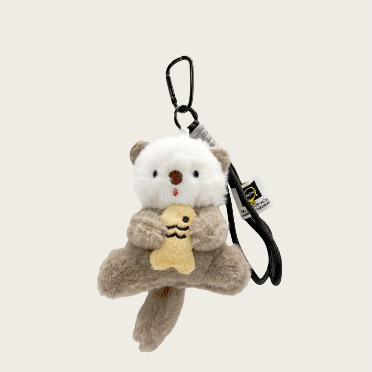 Cute Cute Sea Otter Pendant Plush Toy Fish Cat Doll Bag Pendant Doll Keychain Bag Pendant