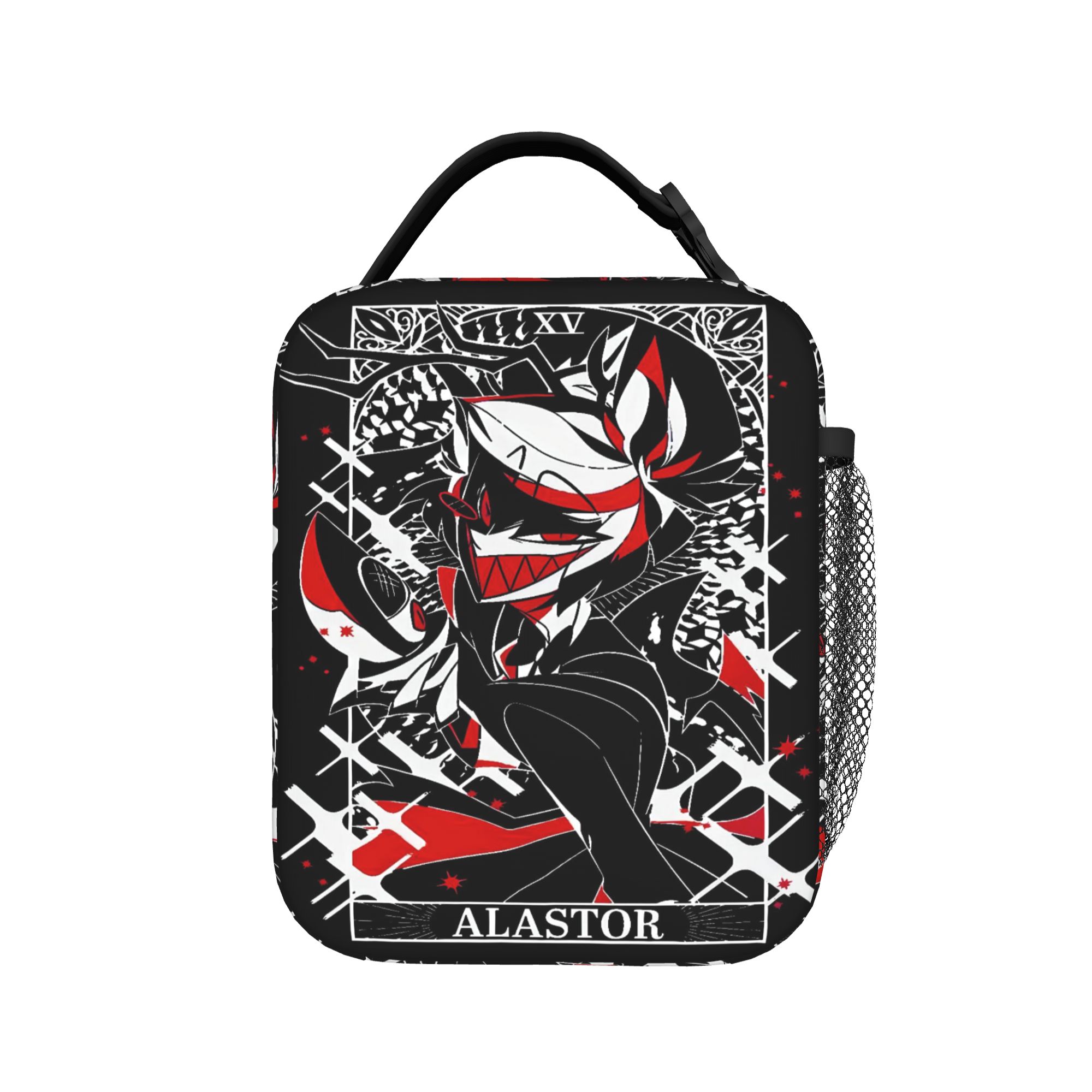 Hazbin Hotels Lunchtas RadioApple Draagbare Lunchbox Vrouwen Picknick Print Koeltas Vrije Tijd Waterdicht Thermische Lunchtassen as picture