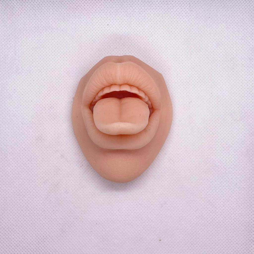 Silicone Ear, Nose, Tongue, Navel, Eye, and Mouth Model of Human Senses