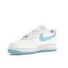 Nike Air Force 1 07 White Aquarius Blue Men Sneakers FQ4296-100