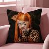 I-Ice Spice Y2k Cushion Cover Multi-Scene Pillow Cover for Home & Car - Reversible, Soft & Durable for Daily Use