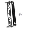 Aluminum Car License Plate Frame - Adjustable Rotating Holder For Solid Number Plates With Racing Design 