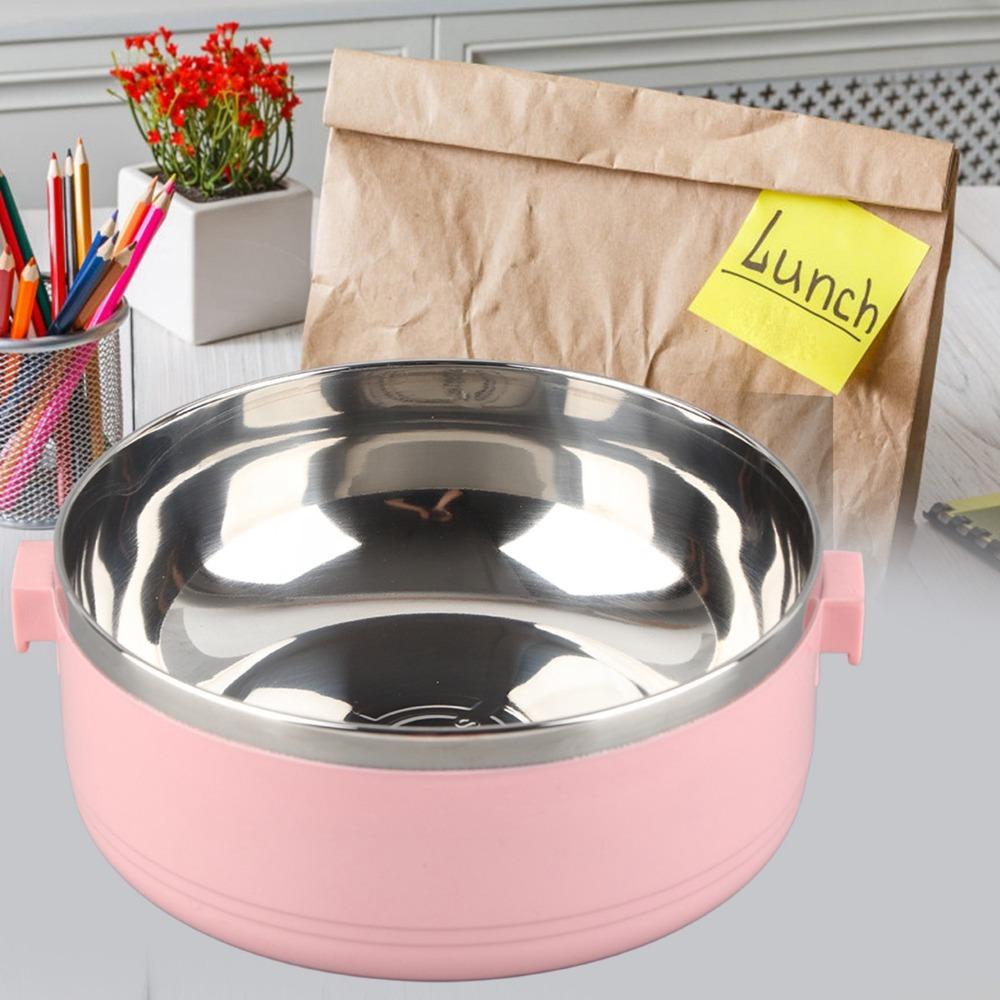 Anti-deform Lunch Box Leakproof Sealing Lid Heat Keeping Box Food Container  Food Preservation